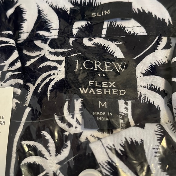 NWT J. Crew Factory Slim Short Sleeve Shirt - Picture 7 of 8